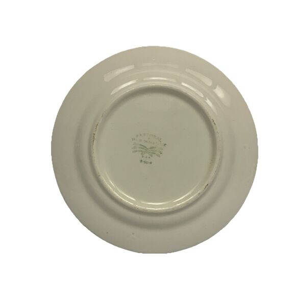 Homer Laughlin Pastoral Pattern Bread Butter/Dessert Plate 6.75" Cream White - Picture 4 of 6